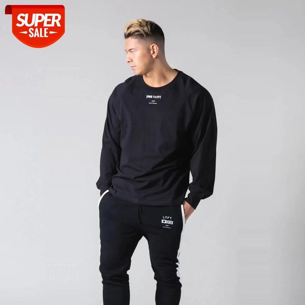 new stylish long sleeve fitness mens t shirt muscle joggers bodybuilding t-shirt male gym clothes slim fit tee shirt #cu6z, White;black
new stylish long sleeve fitness mens t shirt muscle joggers bodybuilding t-shirt male gym clothes slim fit tee shirt #cu6z, White;black