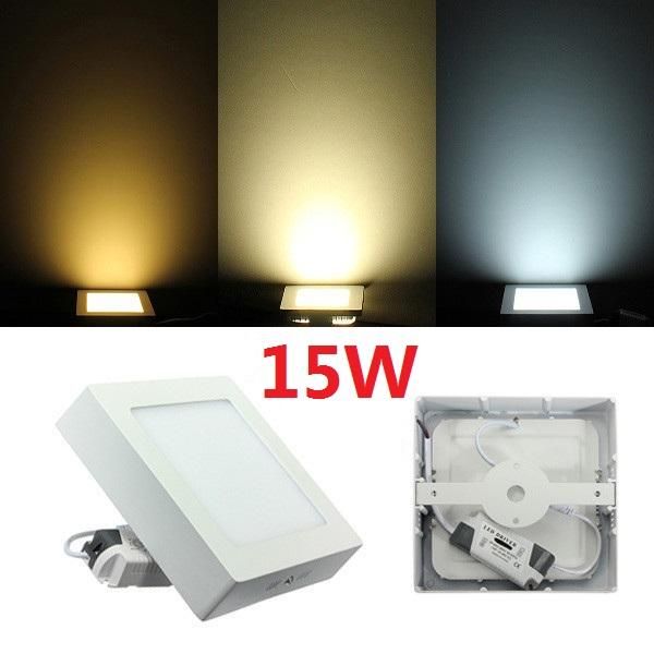 15w led ceiling light high brightness led down light panel 85-265v square surface mounted ceiling 20pcs free
15w led ceiling light high brightness led down light panel 85-265v square surface mounted ceiling 20pcs free