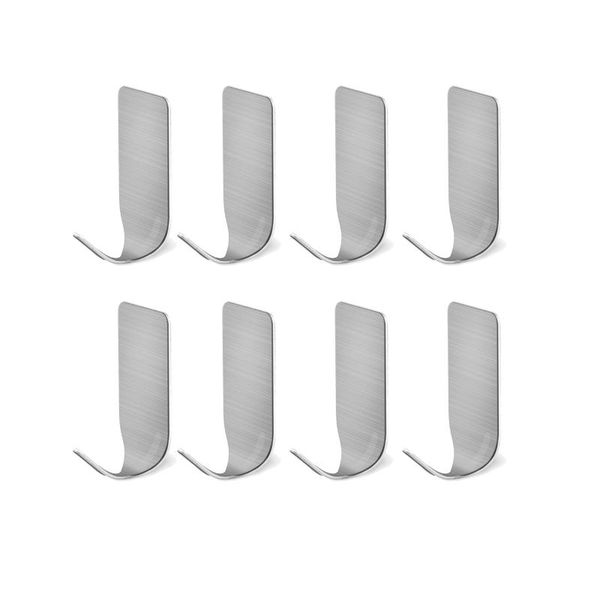 hooks & rails self adhesive stainless steel wall utility hanging for robe coat towel home kitchen bathroom storage holder
hooks & rails self adhesive stainless steel wall utility hanging for robe coat towel home kitchen bathroom storage holder