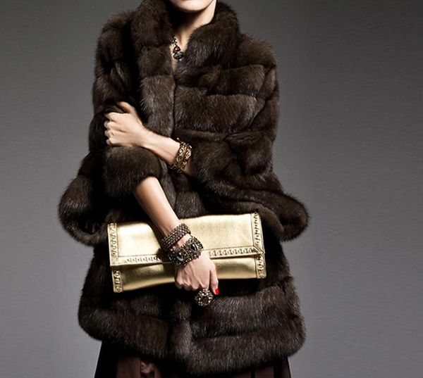 women's fur & faux arlenesain custom 2021 design dark brown color sable half-sleeves cloak women coat, Black
women's fur & faux arlenesain custom 2021 design dark brown color sable half-sleeves cloak women coat, Black