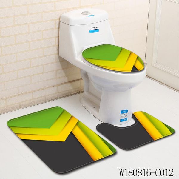 bath mats rainbow geometric pattern bathroom rug products carpet mat toilet three-piece set non-slip
bath mats rainbow geometric pattern bathroom rug products carpet mat toilet three-piece set non-slip