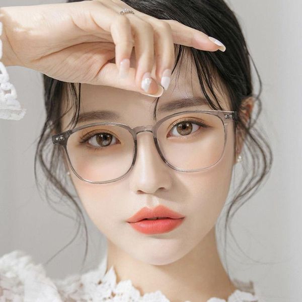 fashion sunglasses frames 2021 cute lovely clear eye glasses for women men ultralight eyeglasses frame female male transparent black gray 
fashion sunglasses frames 2021 cute lovely clear eye glasses for women men ultralight eyeglasses frame female male transparent black gray
