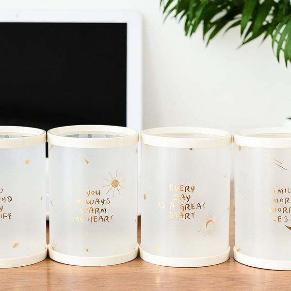 pp transparent round diy penholder container etui opbergbox desk organizer newsletter students delivery
pp transparent round diy penholder container etui opbergbox desk organizer newsletter students delivery