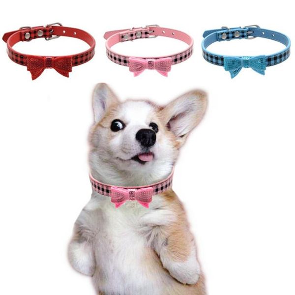 pet collars pu leather xs s m puppy choker cat necklace neck strap bowknot adjustable cute pet collars 30d16
pet collars pu leather xs s m puppy choker cat necklace neck strap bowknot adjustable cute pet collars 30d16