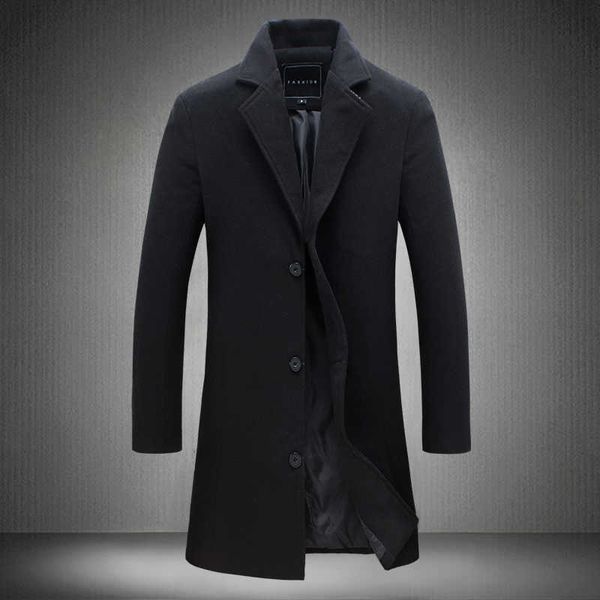 men's trench coats casual long wool & blends fashion male autumn single breasted woolen outwear jackets p6gr, Tan;black
men's trench coats casual long wool & blends fashion male autumn single breasted woolen outwear jackets p6gr, Tan;black