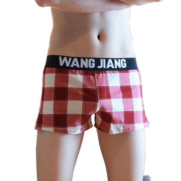 underpants men cotton grid boxer underwear men's plaid modal boxers loose shorts pouch inside home wear, Black;white
underpants men cotton grid boxer underwear men's plaid modal boxers loose shorts pouch inside home wear, Black;white