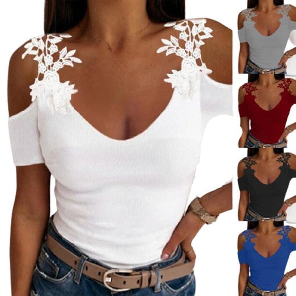 women's blouses & shirts blusas women lace strap u-neck slim oversized shirt fashion design blusas short-sleeved mujer, White
women's blouses & shirts blusas women lace strap u-neck slim oversized shirt fashion design blusas short-sleeved mujer, White