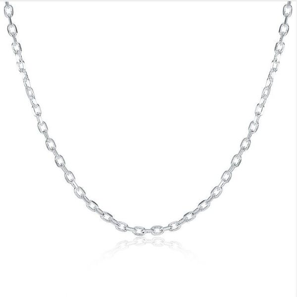 925 sterling silver plated 2mm square word chain women lobster clasps smooth chain fashion jewelry size 16 18 20 22 24 inches
925 sterling silver plated 2mm square word chain women lobster clasps smooth chain fashion jewelry size 16 18 20 22 24 inches