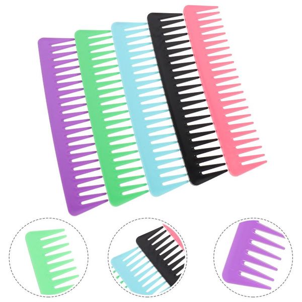 hair brushes 5pcs barbershop hairdressing comb salon styling combs wide teeth, Silver
hair brushes 5pcs barbershop hairdressing comb salon styling combs wide teeth, Silver