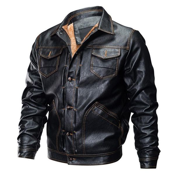 men's jackets moruancle mens winter warm biker leather jacket fleece lined thick thermal faux motorcycle and coats, Black;brown
men's jackets moruancle mens winter warm biker leather jacket fleece lined thick thermal faux motorcycle and coats, Black;brown