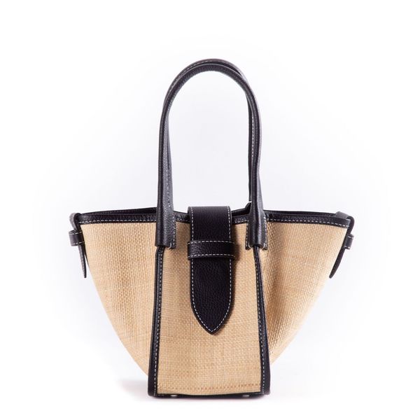2021 summer crowd bag lafite woven wings bag mini vegetable basket women's, Black;red
2021 summer crowd bag lafite woven wings bag mini vegetable basket women's, Black;red