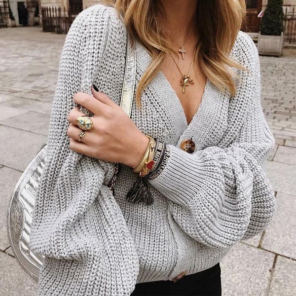 women's knits & tees knitted cardigan women clothes casual long sleeve sweatshirt fashion loose button round neck 2021 ladyes solid col, White
women's knits & tees knitted cardigan women clothes casual long sleeve sweatshirt fashion loose button round neck 2021 ladyes solid col, White