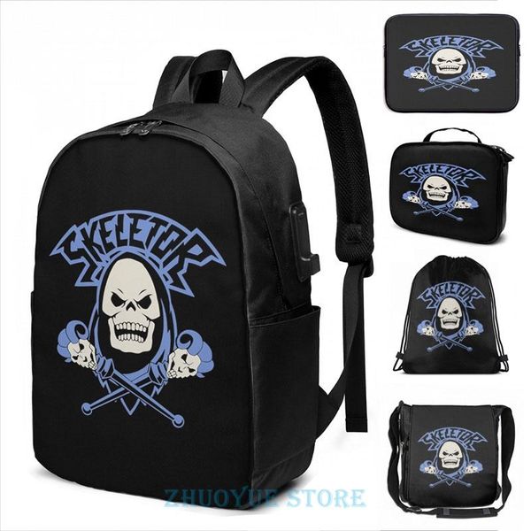 backpack funny graphic print skeletor rock tshirt usb charge men school bags women bag travel laptop
backpack funny graphic print skeletor rock tshirt usb charge men school bags women bag travel laptop