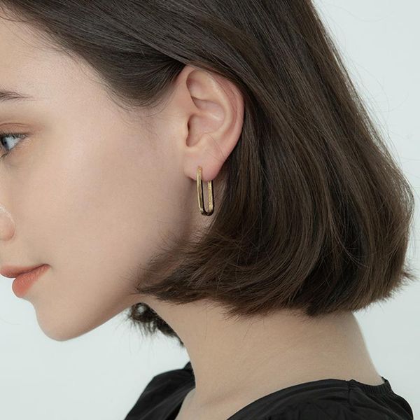 stud punk 925 sterling silver fashion exquisite stylish simple u-shaped circle earring for women girls party fine jewelry 3m161, Golden;silver
stud punk 925 sterling silver fashion exquisite stylish simple u-shaped circle earring for women girls party fine jewelry 3m161, Golden;silver