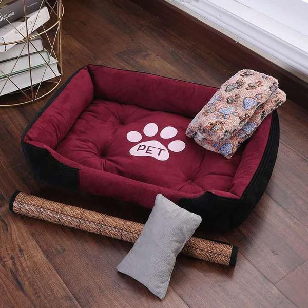 kennels & pens pet bed dog cat matress with mat for small medium large dogs summer washable house puppy cotton kennel
kennels & pens pet bed dog cat matress with mat for small medium large dogs summer washable house puppy cotton kennel