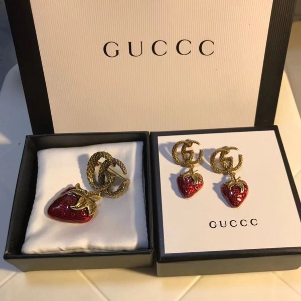 fine jewelry online gujia new double red strawberry earrings brooches 65% off store online sale, Golden;silver
fine jewelry online gujia new double red strawberry earrings brooches 65% off store online sale, Golden;silver