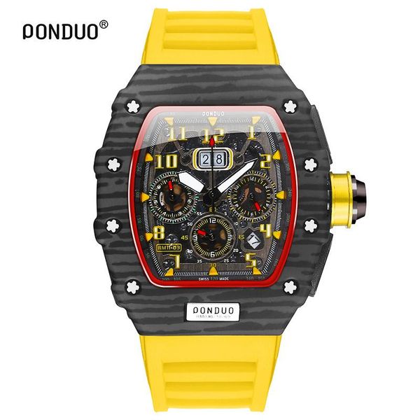 wristwatches 2021 military sports watch diamond men's multi-function three-eye six-hand brand rubber strap richard, Slivery;brown
wristwatches 2021 military sports watch diamond men's multi-function three-eye six-hand brand rubber strap richard, Slivery;brown