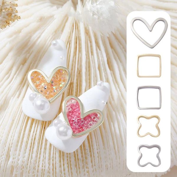 nail art decorations diy peach heart metal alloy frame love square japanese jewelry, Silver;gold
nail art decorations diy peach heart metal alloy frame love square japanese jewelry, Silver;gold
