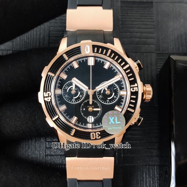 diver quartz chronograph mens watch 1503-170-3/92 black dial rubber strap rose gold case gents sport watches folding clasp, Slivery;brown
diver quartz chronograph mens watch 1503-170-3/92 black dial rubber strap rose gold case gents sport watches folding clasp, Slivery;brown