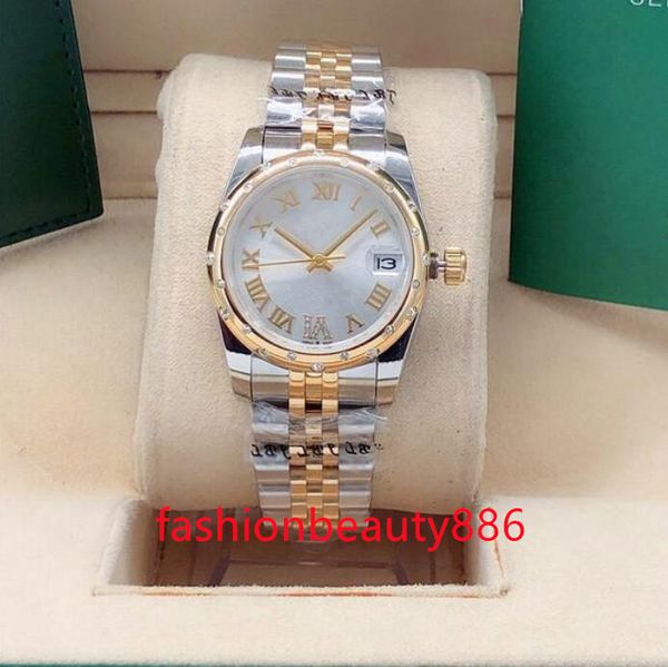 women watch size 31mm sapphire mirror watches womens mechanical 2813 movement, Slivery;brown
women watch size 31mm sapphire mirror watches womens mechanical 2813 movement, Slivery;brown