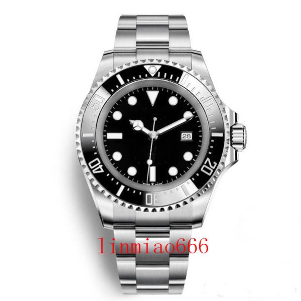 r series 44mm automatic date mens watch deep black dial ceramic bezel luminous hands stainless steel bracklet wristwatches, Slivery;brown
r series 44mm automatic date mens watch deep black dial ceramic bezel luminous hands stainless steel bracklet wristwatches, Slivery;brown
