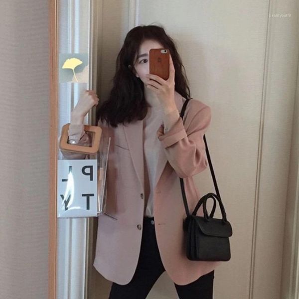 women's suits & blazers women autumn blazer femme jacket fashion basic casual solid chic button long sleeve work office lady elegant, White;black
women's suits & blazers women autumn blazer femme jacket fashion basic casual solid chic button long sleeve work office lady elegant, White;black