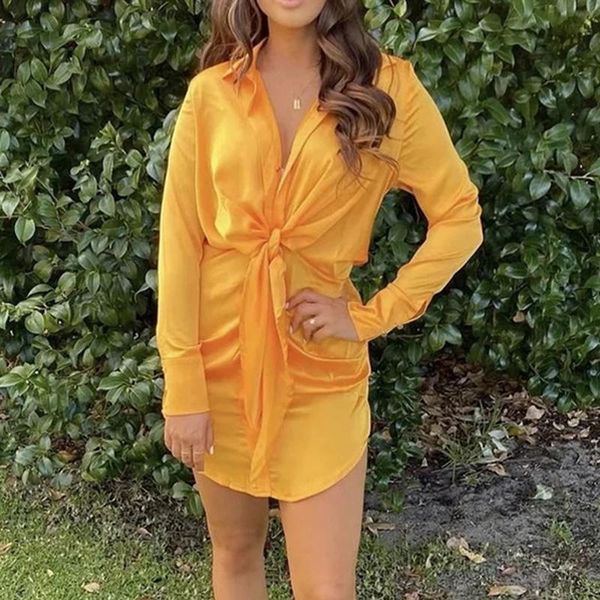 casual dresses elegant silk satin button up bodycon mini shirt dress women autumn fall 2021 fashion lace bandage long sleeve outfits, Black;gray
casual dresses elegant silk satin button up bodycon mini shirt dress women autumn fall 2021 fashion lace bandage long sleeve outfits, Black;gray