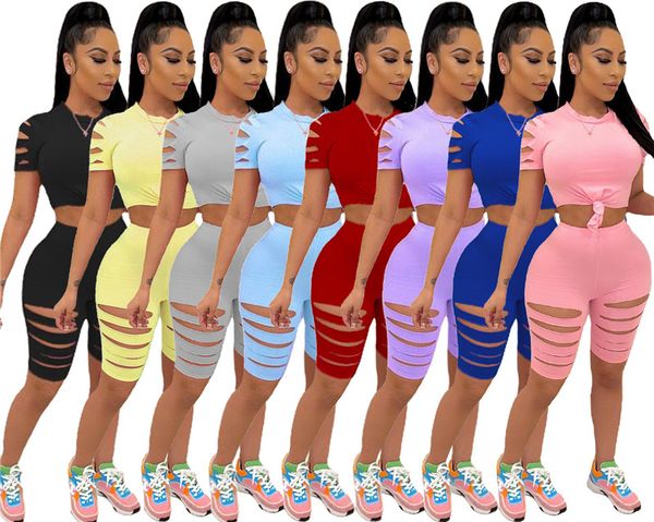 women's tracksuits wholesale bulk lots casual sport shorts two piece set tracksuit summer women clothes fashion solid hollow out outfit, Gray
women's tracksuits wholesale bulk lots casual sport shorts two piece set tracksuit summer women clothes fashion solid hollow out outfit, Gray