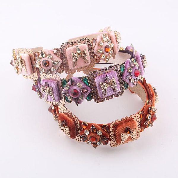 hair clips & barrettes colorful rhinestone headband baroque inlaid rhinestones geometric personality dazzling accessories headdress 954, Golden;silver
hair clips & barrettes colorful rhinestone headband baroque inlaid rhinestones geometric personality dazzling accessories headdress 954, Golden;silver