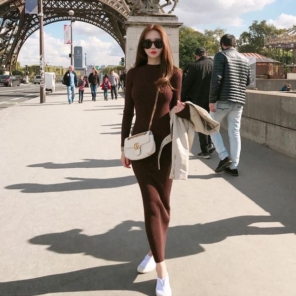 casual dresses wavsiyier sweater dress women warm pollover korean style jumper winter loose thick knitted woman 2021 autumn, Black;gray
casual dresses wavsiyier sweater dress women warm pollover korean style jumper winter loose thick knitted woman 2021 autumn, Black;gray