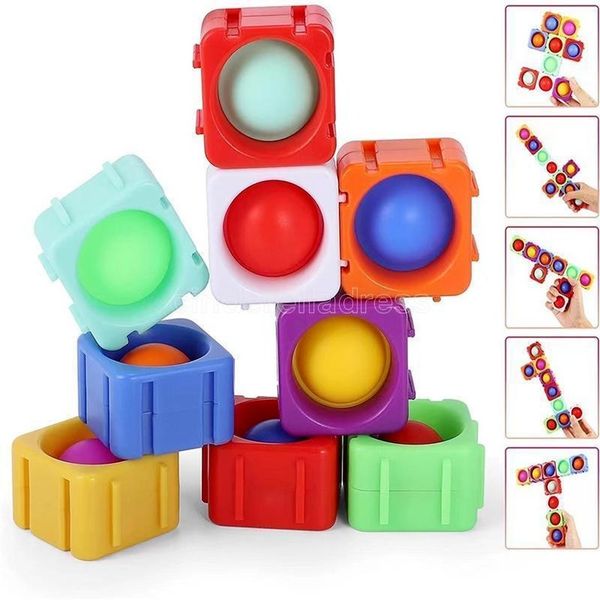 2021 splicing decompression fidget bubble toys to exercise children's finger flexibility, pressing and grasping practice fingers cy15
2021 splicing decompression fidget bubble toys to exercise children's finger flexibility, pressing and grasping practice fingers cy15