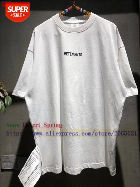 2019 Vetements Women Men T-Shirts 1:1 High quality Digital direct injection Top Tees Vetements T shirt #JF96, White;black
2019 Vetements Women Men T-Shirts 1:1 High quality Digital direct injection Top Tees Vetements T shirt #JF96, White;black