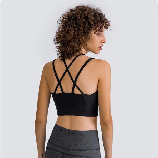 yoga outfit women fitness bra tight vest sports tank clothing breathable shoulder straps cross beauty back with removable chest pad
yoga outfit women fitness bra tight vest sports tank clothing breathable shoulder straps cross beauty back with removable chest pad
