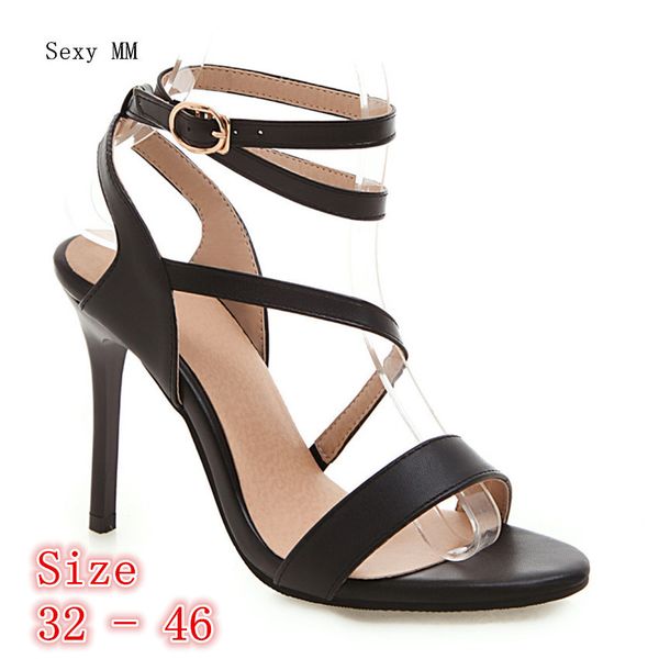 women gladiator sandals high heels peep toe pumps summer shoes woman high heel sandals plus size 32 33 - 40 41 42 43 44 45 46 210306, Black
women gladiator sandals high heels peep toe pumps summer shoes woman high heel sandals plus size 32 33 - 40 41 42 43 44 45 46 210306, Black