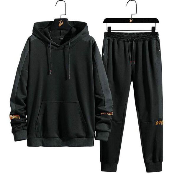 new sweatsuit 2021 autumn black hip hop male suit jacket sweatshirt+pants sportswear two piece set tracksuit for men clothes ulvw ldyw, Gray
new sweatsuit 2021 autumn black hip hop male suit jacket sweatshirt+pants sportswear two piece set tracksuit for men clothes ulvw ldyw, Gray