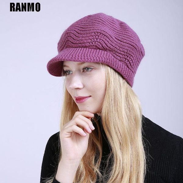 beanie/skull caps ranmo brand winter hat for women fur cashmere beanies girls solid skullies casual female soft wool warm hats, Blue;gray
beanie/skull caps ranmo brand winter hat for women fur cashmere beanies girls solid skullies casual female soft wool warm hats, Blue;gray