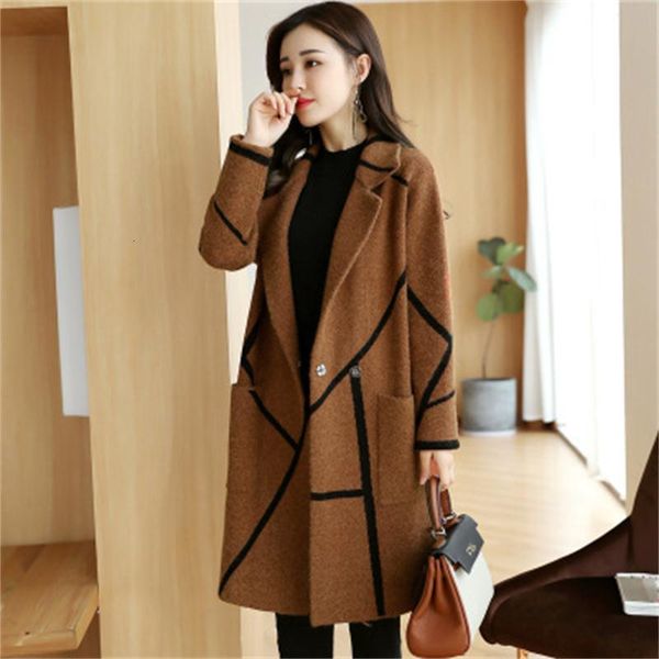section 2021 autumn and new korean version the chess of winter women's wool nizi tide coat ms yjvw, Black
section 2021 autumn and new korean version the chess of winter women's wool nizi tide coat ms yjvw, Black