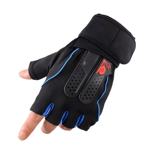 fitness half finger gloves men's missing fingers summer women's outdoor riding combat training breathable tactical wrist guard 253, Black
fitness half finger gloves men's missing fingers summer women's outdoor riding combat training breathable tactical wrist guard 253, Black