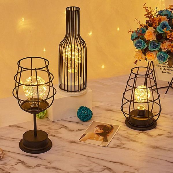 night lights creative led retro red wine bottle table lamp iron art bedroom bedside light cafe el reading desk home decoration
night lights creative led retro red wine bottle table lamp iron art bedroom bedside light cafe el reading desk home decoration