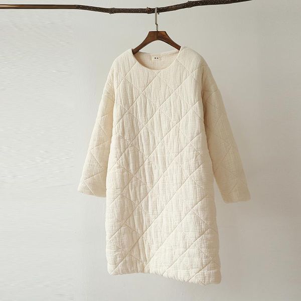 casual dresses johnature women dress thicken robes 2021 winter vintage warm clothes o-neck cotton linen 3 colour chinese style, Black;gray
casual dresses johnature women dress thicken robes 2021 winter vintage warm clothes o-neck cotton linen 3 colour chinese style, Black;gray
