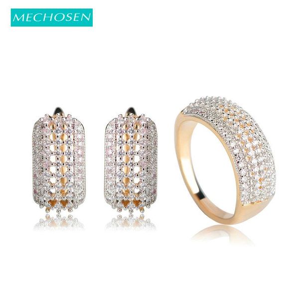 earrings & necklace mechosen romantic sparkling zirconia rings set for women party gold jewelry sets anel aneis boucles d'oreilles brin, Silver
earrings & necklace mechosen romantic sparkling zirconia rings set for women party gold jewelry sets anel aneis boucles d'oreilles brin, Silver
