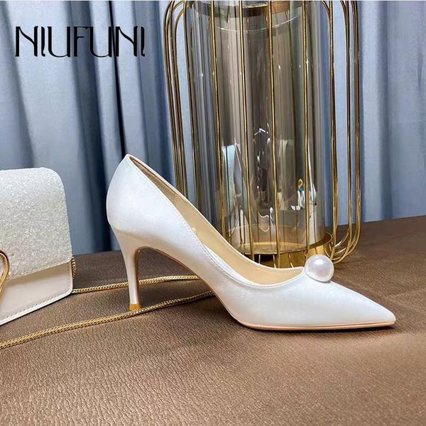 dress shoes niufuni pointed pearl stiletto wedding satin slip-on women pure white pumps size40 simple autumn elegant, Black
dress shoes niufuni pointed pearl stiletto wedding satin slip-on women pure white pumps size40 simple autumn elegant, Black