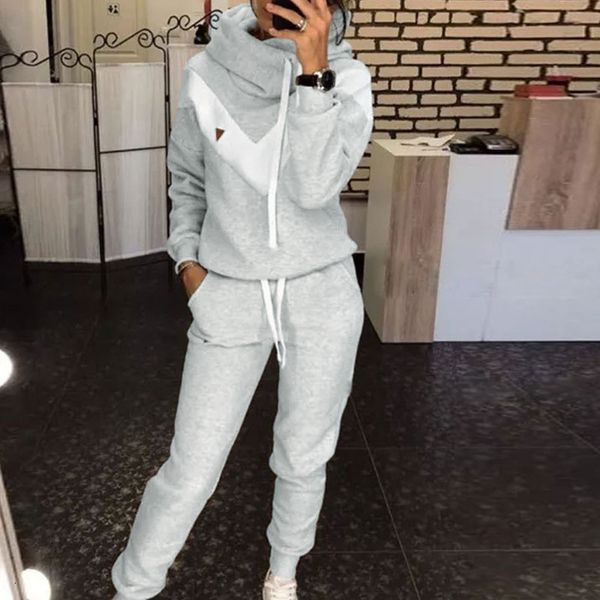 suit 2 training delicate set capuchon + broek pack female herf winter sweatshirt sets sports clothing packages for womencake, Gray
suit 2 training delicate set capuchon + broek pack female herf winter sweatshirt sets sports clothing packages for womencake, Gray