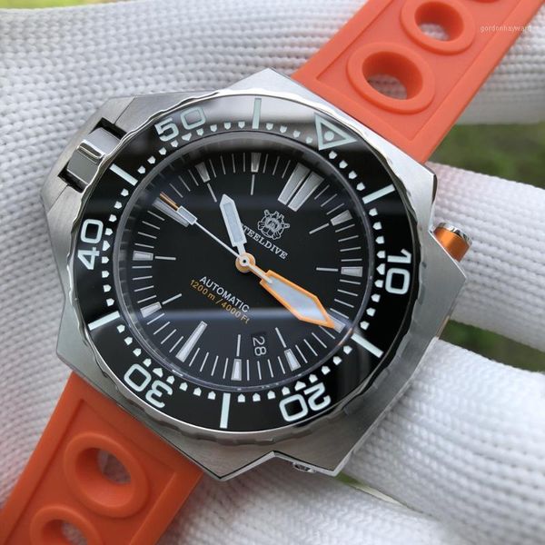 steeldive diver watch men automatic mechanical watches sapphire crystal ceramic luminous 1200m waterproof wristwatches, Slivery;brown
steeldive diver watch men automatic mechanical watches sapphire crystal ceramic luminous 1200m waterproof wristwatches, Slivery;brown