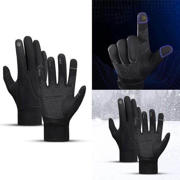 cycling gloves kyncilor winter warm gloves, touchscreen windproof thermal non-slip for running driving climbing hiking skiing, Black
cycling gloves kyncilor winter warm gloves, touchscreen windproof thermal non-slip for running driving climbing hiking skiing, Black