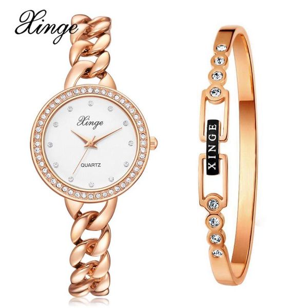 wristwatches xinge brand watches women fashion watch 2021 set wristwatch bracelet waterproof elegant suit, Slivery;brown
wristwatches xinge brand watches women fashion watch 2021 set wristwatch bracelet waterproof elegant suit, Slivery;brown