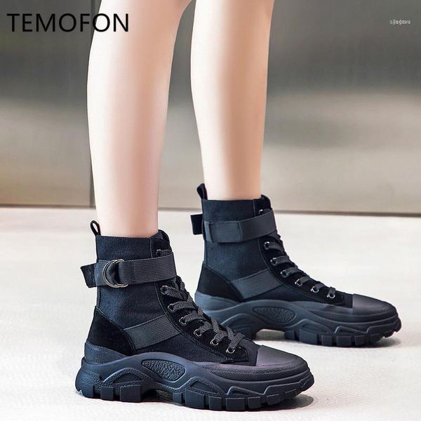fashion women boots black motorcycle ankle autumn winter height increasing canvas shoes ladies hvt139611
fashion women boots black motorcycle ankle autumn winter height increasing canvas shoes ladies hvt139611
