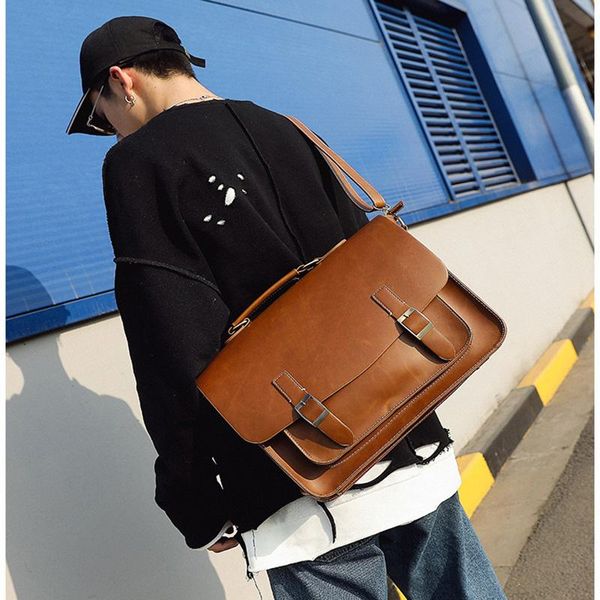 new business office men briefcase crazy horse leather tote bag male large capacity lapshoulder crossbody bags laphandbag
new business office men briefcase crazy horse leather tote bag male large capacity lapshoulder crossbody bags laphandbag