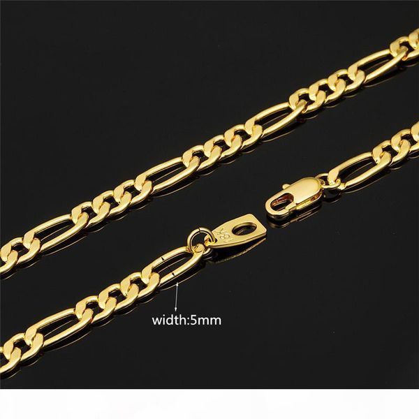 figaro men chain necklace 5mm 18inch-32inch real 18k yellow gold plated 3:1 figaro chain necklace for men, Silver
figaro men chain necklace 5mm 18inch-32inch real 18k yellow gold plated 3:1 figaro chain necklace for men, Silver
