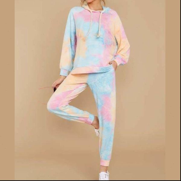 women gradient tie dye printed two piece tracksuit long sleeve hooded drawstring sweatshirt jogger pants loungewear, Gray
women gradient tie dye printed two piece tracksuit long sleeve hooded drawstring sweatshirt jogger pants loungewear, Gray